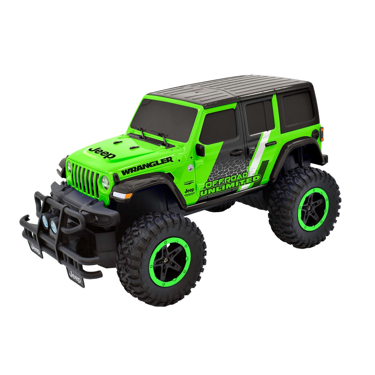 Jeep Radio Controlado Wrangler Sahara Unlimited Escala 1:16 Con Bateria Litio Taiyo